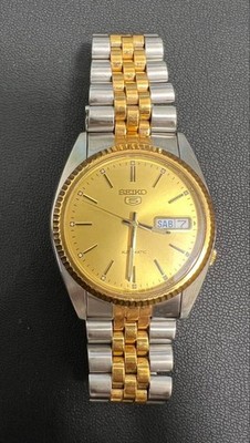 SEIKO SEIKO5 7S26-0500 Automatic Watch With Open Caseback