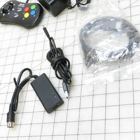 SNK Neo Geo AES Video Game Console CIB w/ HDMI Adapter