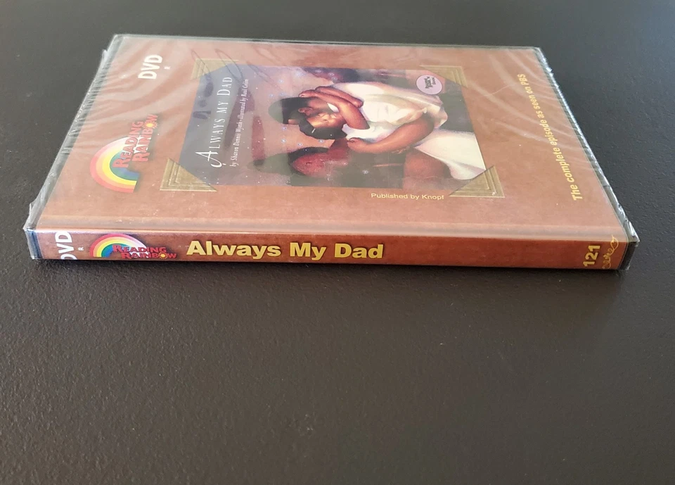 reading rainbow ALWAYS MY DAD levar burton DVD fathers SEALED episode 121 pbs - Image 3 of 4