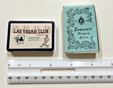 Vintage Las Vegas Club Mini Playing Cards Deck Downtown Hotel Casino HONG KONG