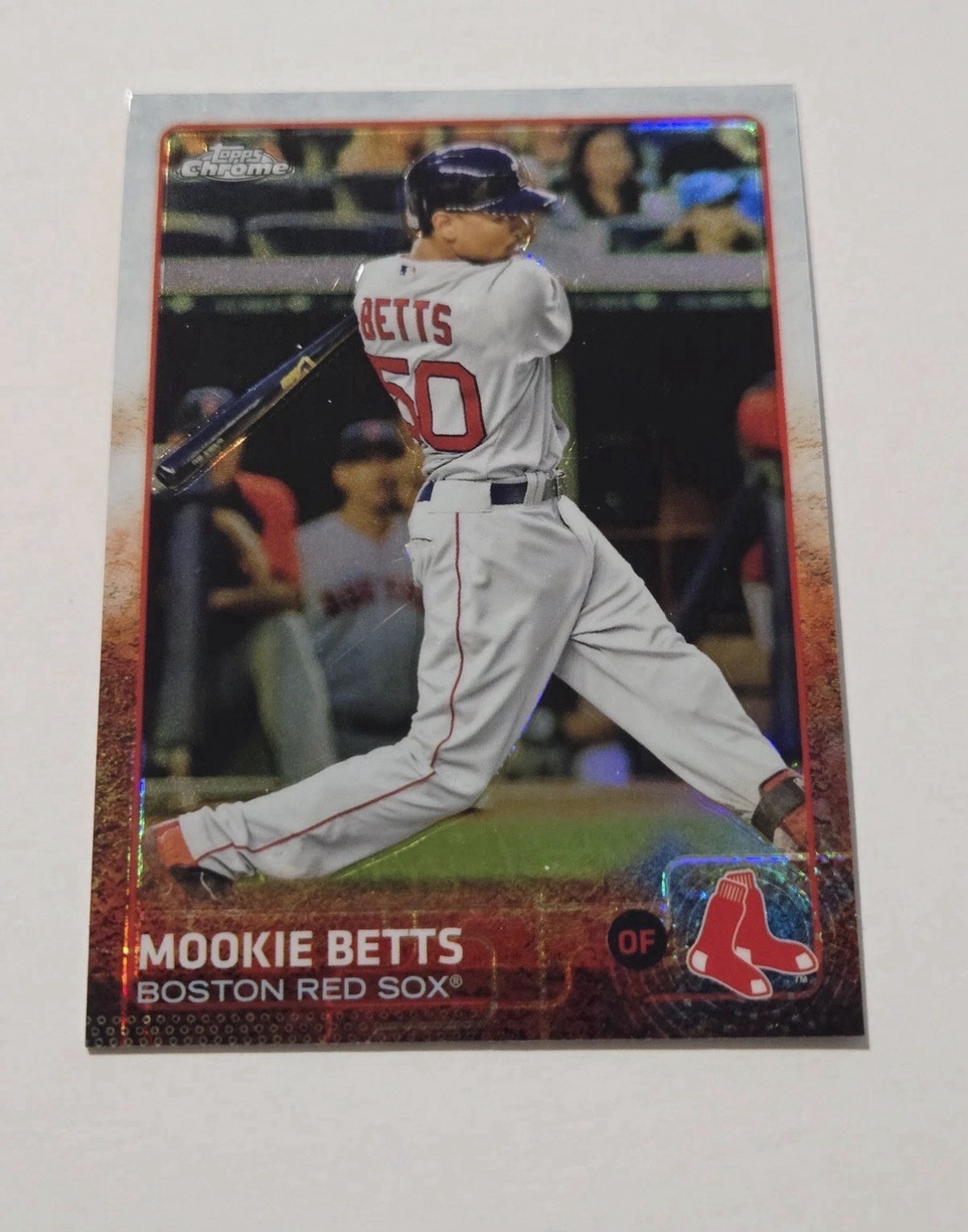2015 Topps Chrome - Mookie Betts #67 Refractor