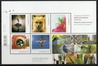 Canada 2010 Wildlife Photography of the Year ordinary gum MS, MNH, SG 2684