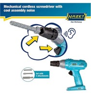 HAZET Kids Toy Tool Set JUNIORTOOL1 ∙ 44 Pieces with tool box