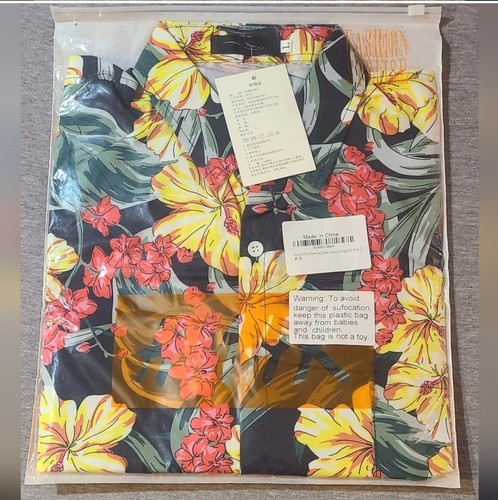Mens med/Large Hawaian Shirt - Picture 2 of 6