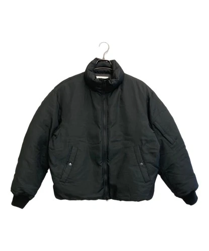 nano universe x Ogawa Products Collab Stand Collar Down Jacket Size L Black - product listing photo