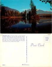 Holland Lake Montana Postcard Enchanting Waters with Mountains ~ Forests
