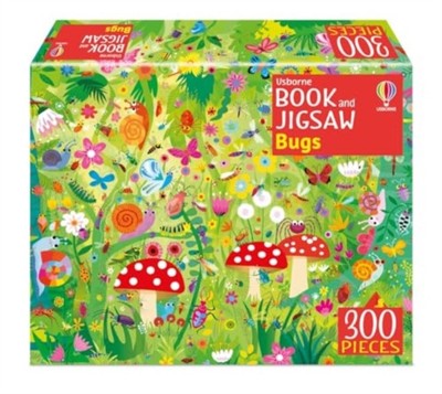 Usborne Book and Jigsaw Bugs 9781805077879 - Free Tracked Delivery