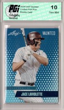 Jace LaViolette 2024 Leaf Vaunted Metal #VM-05 Blue 20 Made Rookie Card PGI 10
