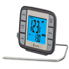 Taylor Grill Customizable Probe Thermometer Timer, NEW