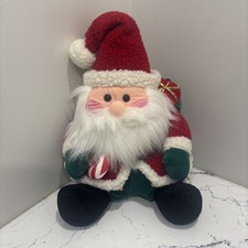 Vtg 1993 Santa Claus Plush Christmas Intl Silver Co Limited Ed Collectible