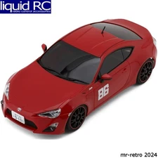 Kyosho MZP480MF Mini-Z Ma-020 Asc Toyota 86 Mf Ghost Pre-Painted Body (Red)