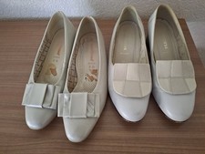 Marken - Damen Pumps, 39 - 6,  Weite G,  beig...