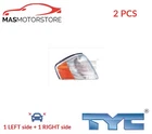 INDICATOR LIGHT BLINKER LAMP PAIR TYC 18-3081-05-2 2PCS FOR MERCEDES-BENZ SL