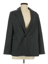 Banana Republic Factory Store Women Gray Blazer 8