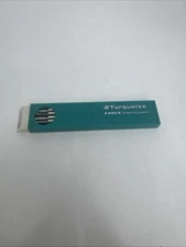 Vintage Berol Turquoise Eagle Drawing Leads #2375 6H