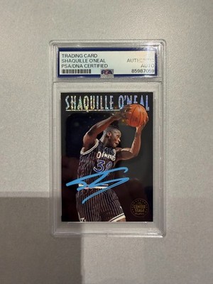 Shaquille O'Neal 1993-94 Skybox Premium The Center Stage #CS2 PSA Authentic Auto