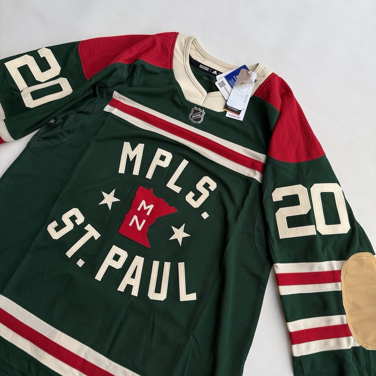 Authentic Adidas Minnesota Wild Winter Classic Size 60 | Ryan