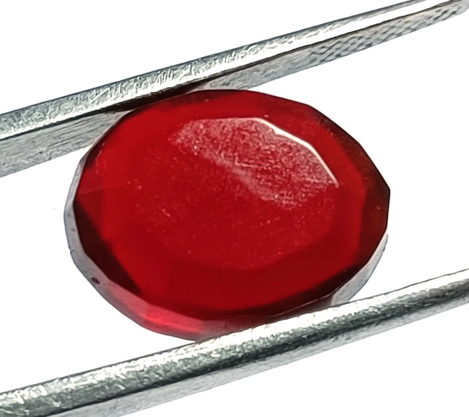 10.40 Ct IGL Certified Burma Red Ruby Natural Oval Shape Loose Gemstone 5AOQ - Image 3 of 4