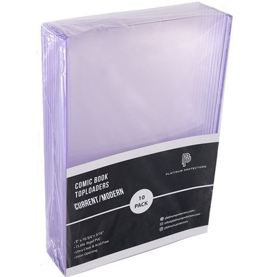 Premium Comic Book Toploaders for Current/Modern Books Rigid Holders