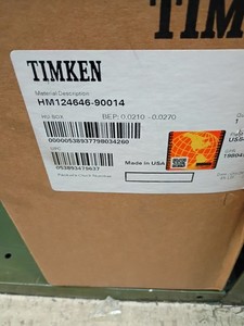 TIMKEN HM124646-90014 Tapered Roller Bearing Full Assembly NEW