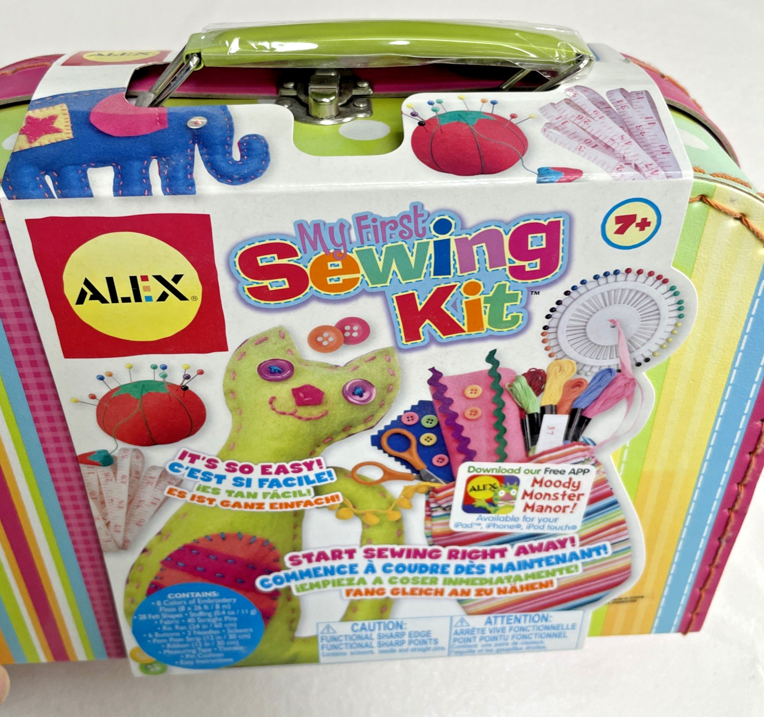 My First Sewing Kit Learn To Sew 2009 Kids Crafts Animal Sew