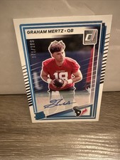 2025 Panini Donruss - Rated Rookie Graham Mertz #347 Autographs /199 (AU, RC)