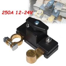 12-24V Universal Car Battery Disconnect Isolator Cut Off Switch Battery Terminal