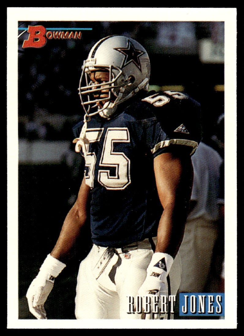 1993 Bowman Robert Jones Dallas Cowboys #189