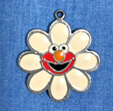 Elmo Daisy Flower Pendant Charm Jewelry Sesame Street Metal