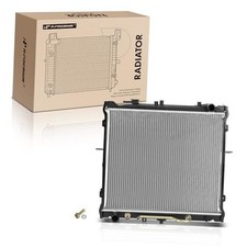 Engine Coolant Radiator with Transmission Oil Cooler Compatible with Kia