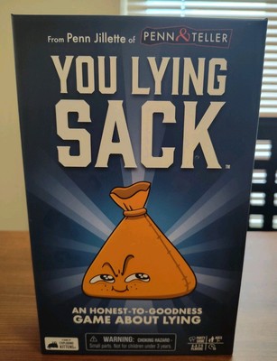 NEW OPEN BOX You Lying Sack Game By Exploding Kittens Penn Jillette & Pen Teller