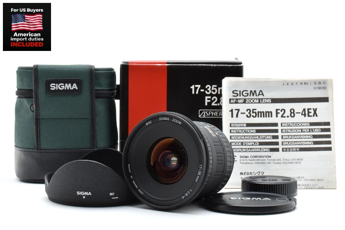Sigma EX 17-35mm Focal Camera Lenses for sale | eBay
