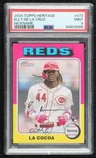 2024 Topps Heritage Nickname Variation Elly De La Cruz #473 PSA 9 MINT 1q7