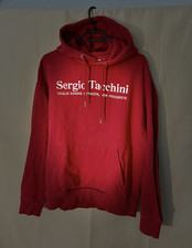 Sergio Tacchini Herren Hoodie Rot Gr. S Logo ...