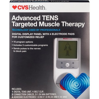 CVS Advanced TENS Targeted Muscle Therapy New In Box - Sells For $68.99