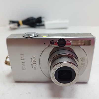 Canon IXUS 85 IS Digitalkamera GETESTET Akku Ladegerät 10 MP 3x Zoom USB 2.0