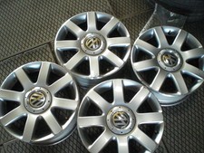 4 CERCHI LEGA VOLKSWAGEN 6,5 X 16 ORIGINALI OCCASIONE