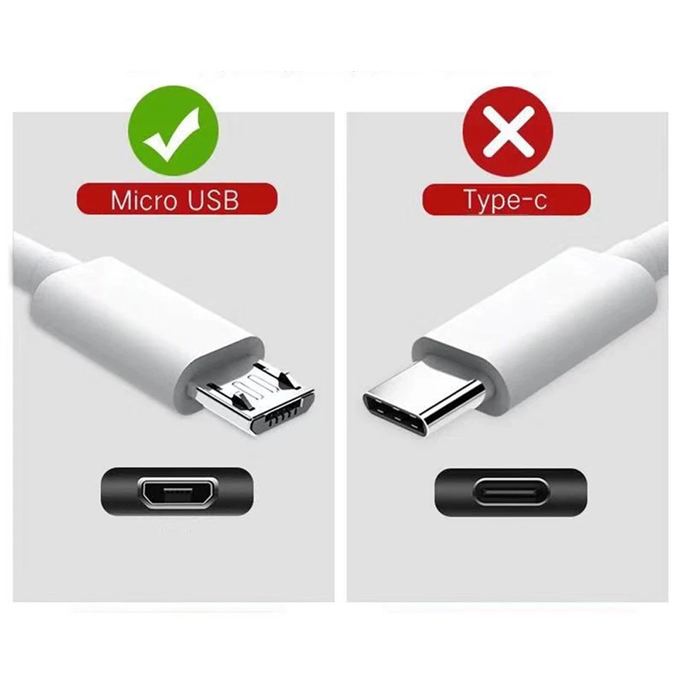 Micro-USB Charger Data Cable for Motorola Moto X Droid Razr Maxx Ultra, Black - Image 2 of 2