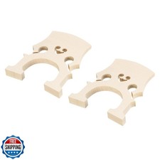 MECCANIXITY 3/4 Cello Bridge Maple Wood for 3/4 Cello Replacement Instrument