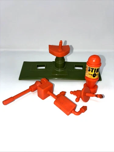 Vintage TMNT 1988 1989 Accessories ONLY for Ninja Turtles Party Wagon Van Parts