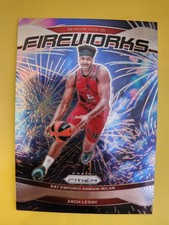 2024-25 Prizm Turkish Airlines EuroLeague Fireworks #18 Zach LeDay