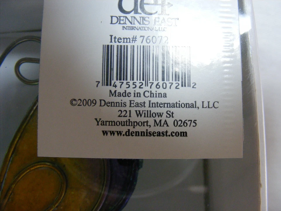 Colorido Butterfly Nightlight 2009 púrpura y dorado DEI LLC #76072 14-B Foto 3 de 4