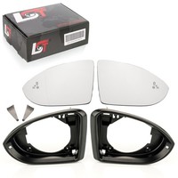 2X Seitenspiegel Rahmen Links Rechts Heizbar Toter Winkel Set FüR Vw Golf Vii 7