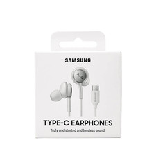 AURICOLARI SAMSUNG CON FILO TYPE-C WHITE BIANCO ORIGINALE BLISTER