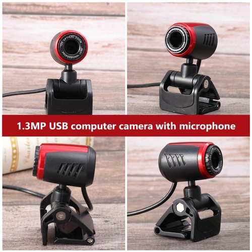 Computer Camera Webcam with Microphone for Pc Usb Laptop Flexible - 第 5/12 張圖片