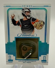 2022 Panini Flawless Adley Rutschman Spikes GAME USED Cleat /14 RC ORIOLES RARE!