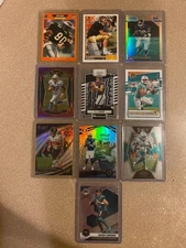 10 CARD LOT of Football Rookies!! Tua, Lawrence, Favre, Stroud, Waddle *Nice Lot