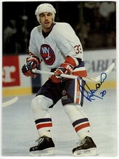 Ray Ferraro Autographed 8x11 Full Size Magazine Photo New York Islanders