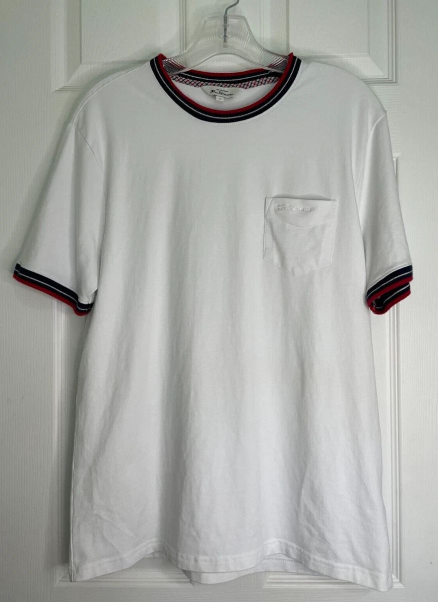 ben sherman white t shirt