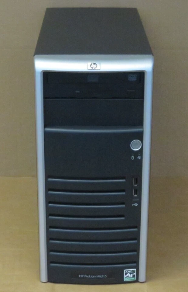 HP ProLiant ML115 Micro Tower AMD Opteron 1210 1.8GHz 8GB RAM 3x750GB HDD Server - Image 2 of 4